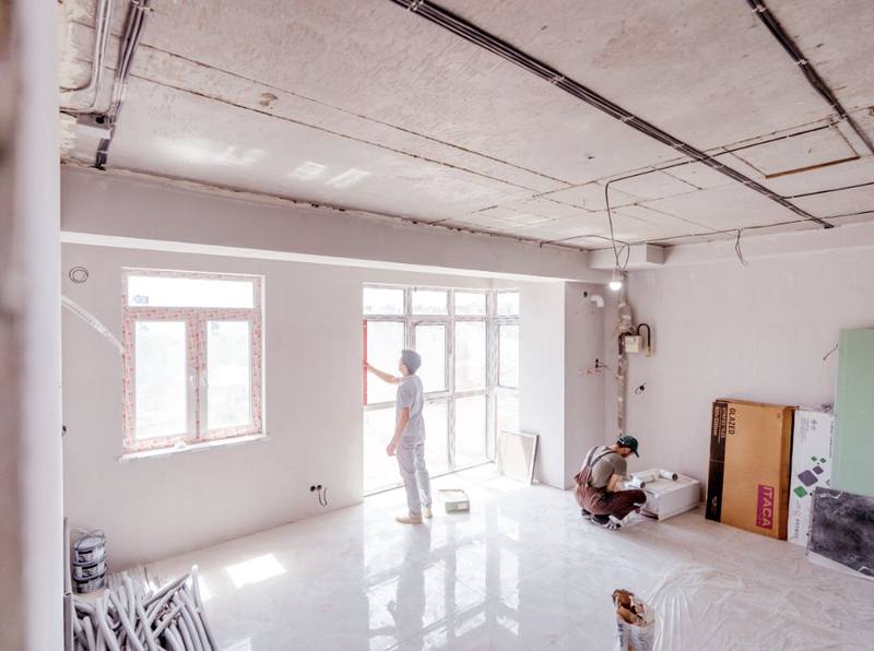 Renovación integral de casa 180m² con materiales