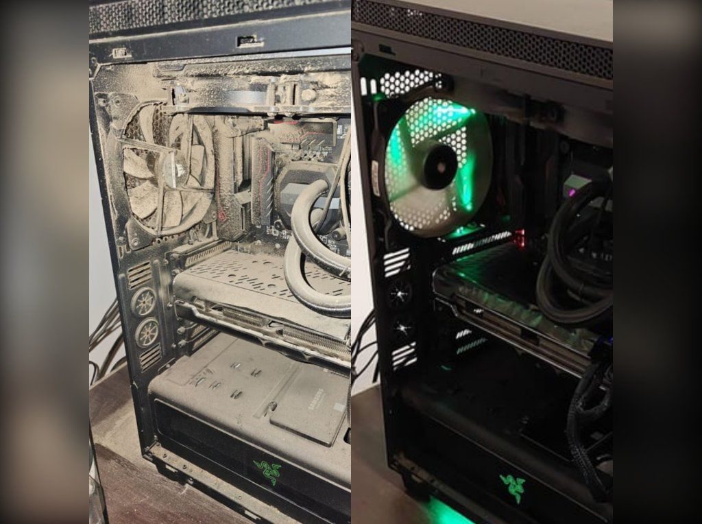 Limpieza y mantenimiento de computadoras | Computer cleaning and maintenance