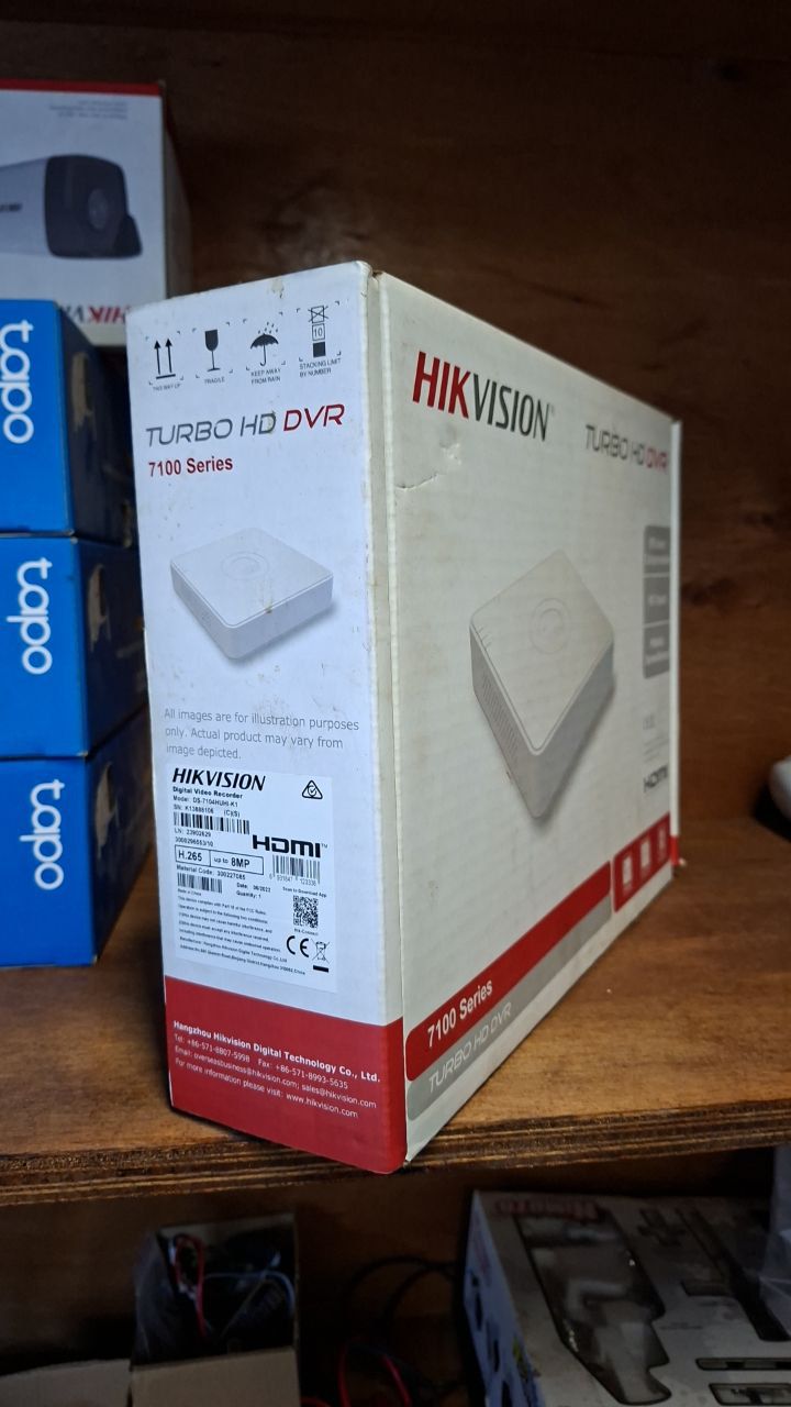 DVR Hikvision para 5 cámaras