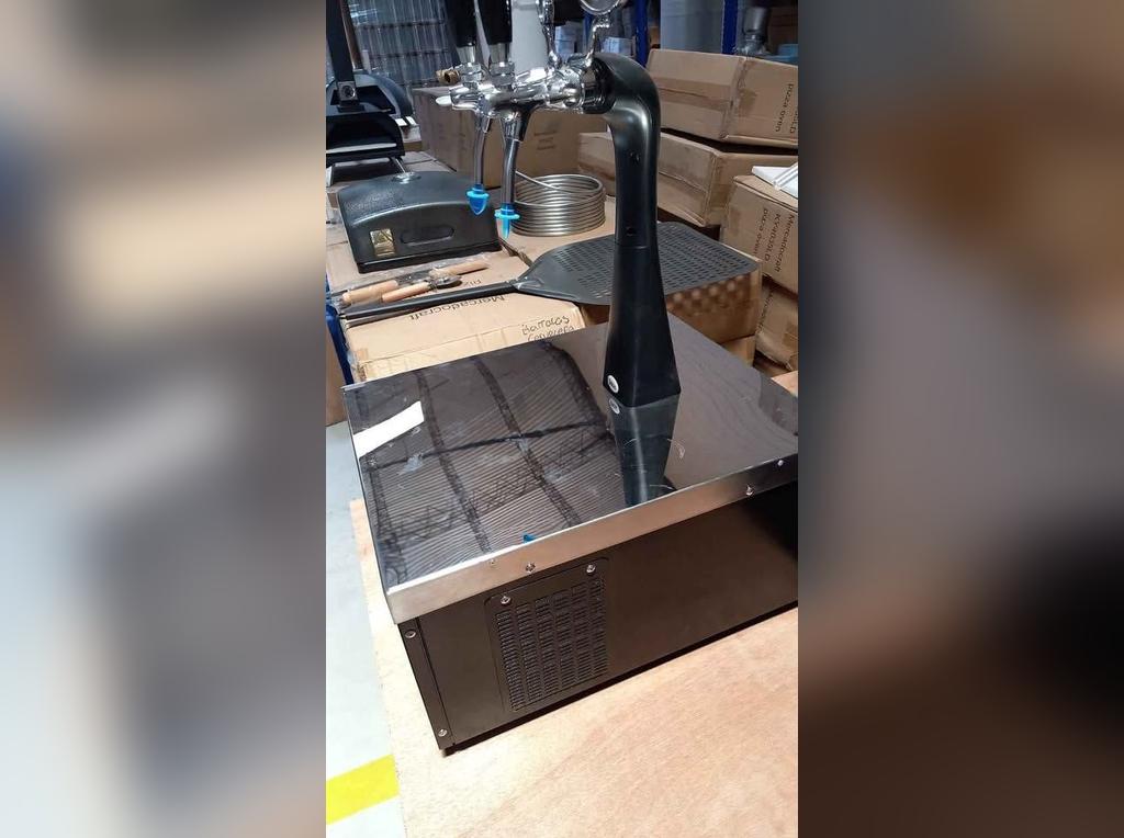 Choppera para cerveza de barril, compatible con cualquier tipo de keg.