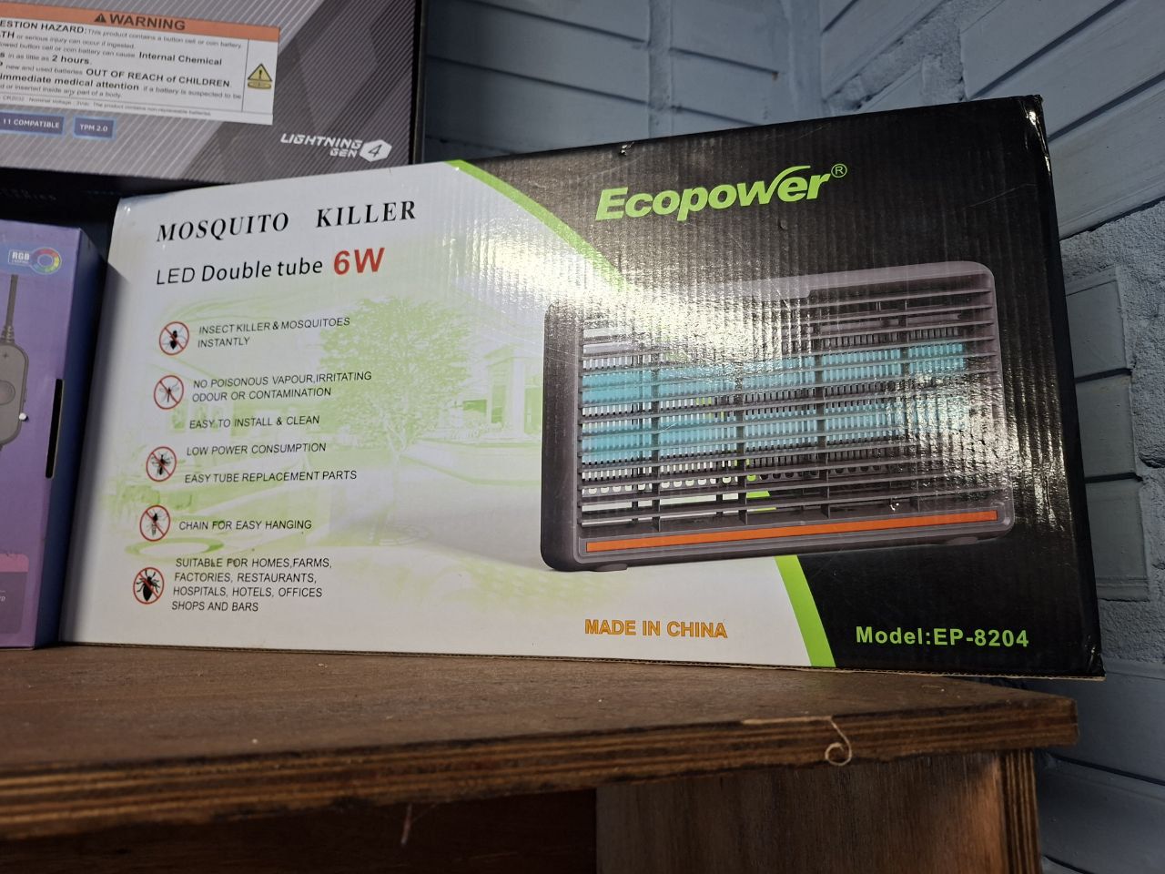 Mata insectos EcoPower 6W (nuevo)