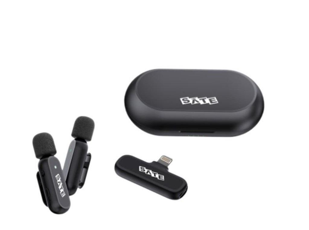 Microfono Sate A-Mk151 P/ Celular Tipo C Con Caja De Carga