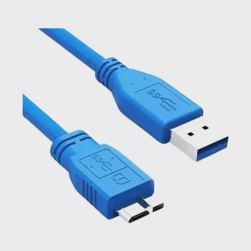 Cable Usb 3.0 Para Disco Externo 1.2M