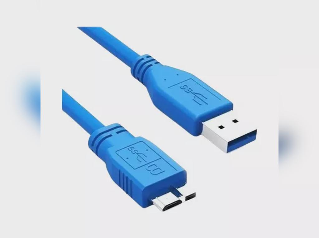 Cable Usb 3.0 Para Disco Externo 1.2M