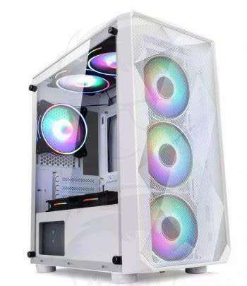 Gabinete Sate K881 6Fan 14Cm Blanco