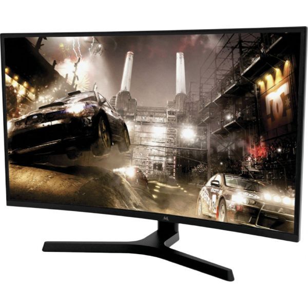 Monitor 27" Mtek M27sfv240c Va Gaming Curvo/240Hz/Hdr/Hdmi/Dvi/Dp/Iluminado