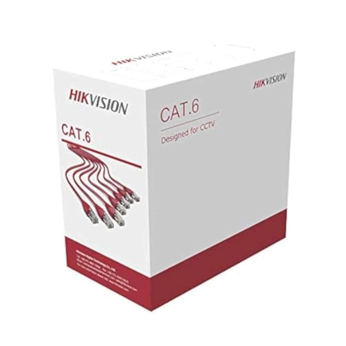 Cable Utp Cat 6 Hikvision Ds-1Ln6uzc0 Interno X Rollo (305M)