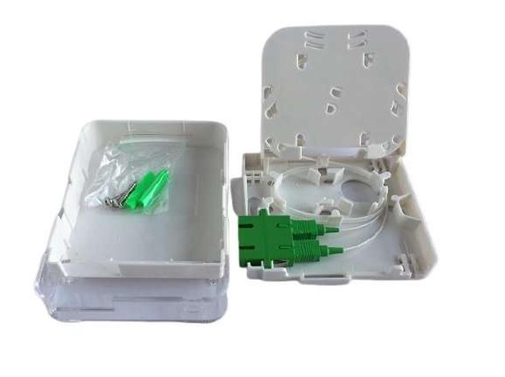 Caja Terminacion Fibra 2 Puertos Jz-1322-2M Sc-Apc