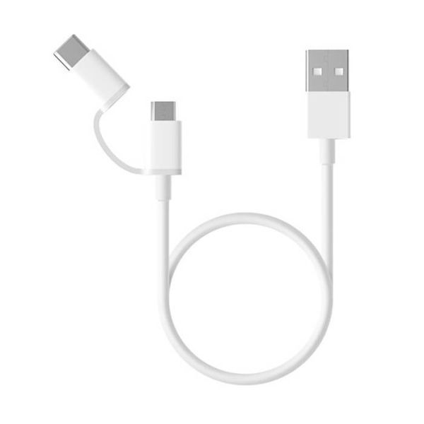 Cable Xiaomi Mi 2 En 1 M Usb-A / Micro - Usb-C