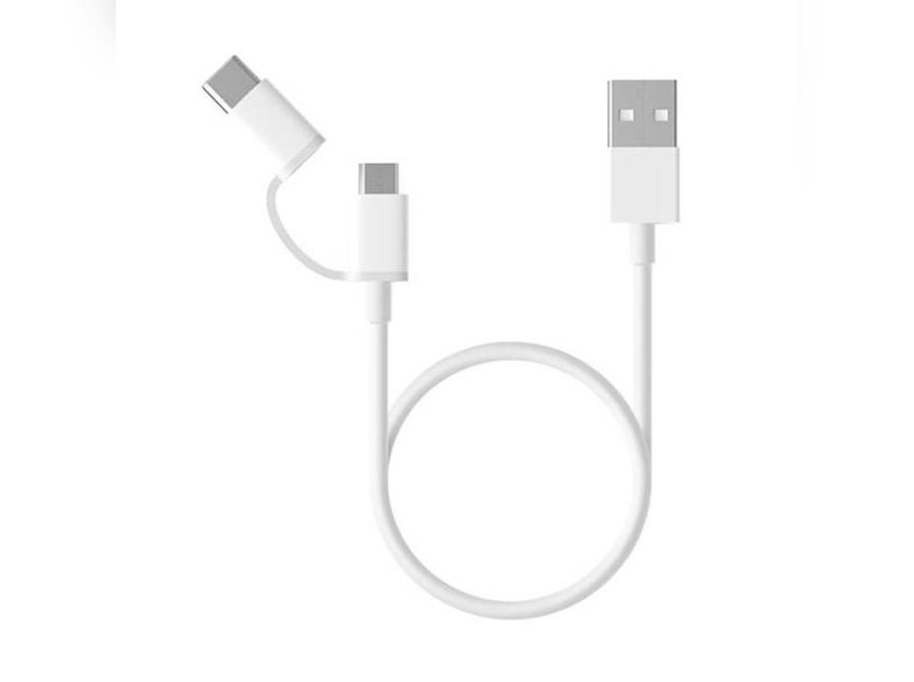 Cable Xiaomi Mi 2 En 1 M Usb-A / Micro - Usb-C
