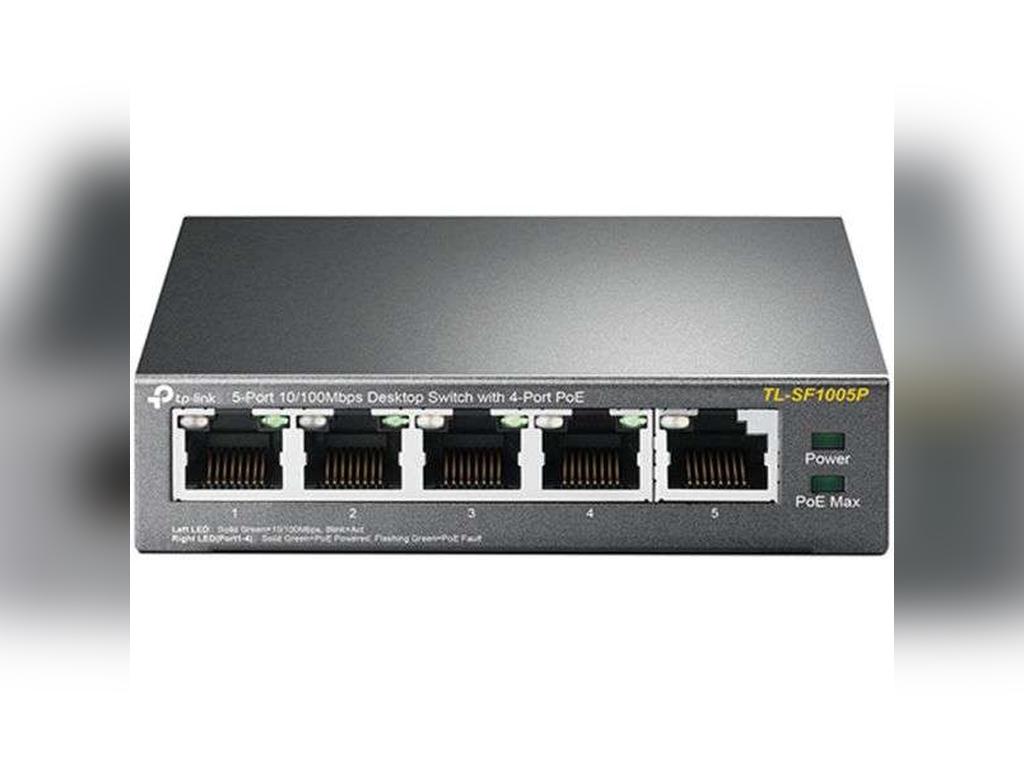 Hub Switch Tp-Link 5P 10/100 4P Poe Tl-Sf1005p