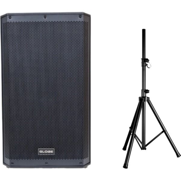 Parlante 15" Globe Glb15r + Pedestal Glbp
