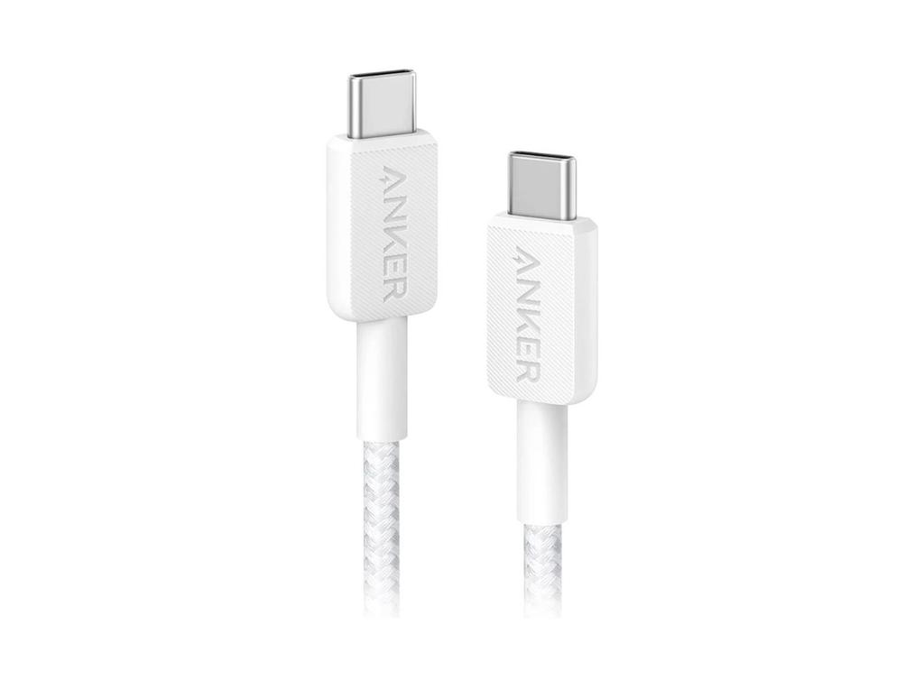 Cable Usb C A C Trenzado Anker 1M Blanco A81f5h21