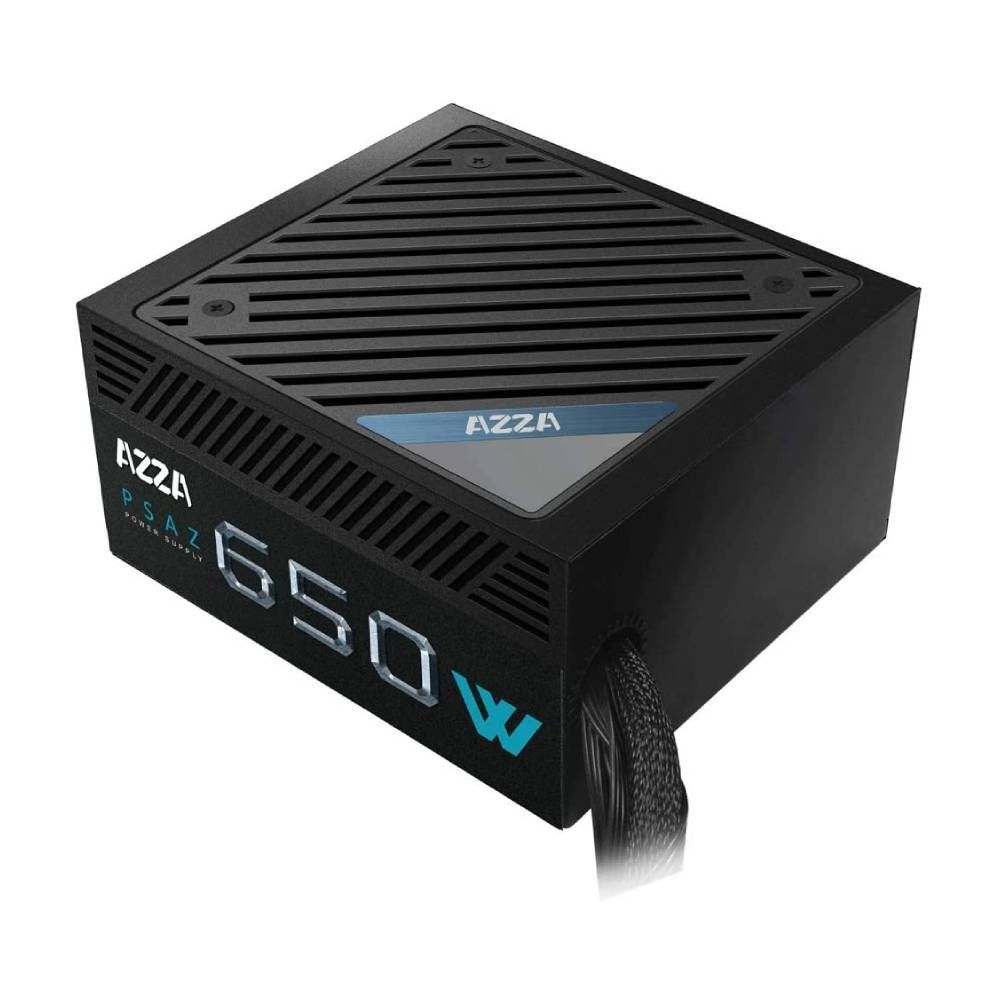 Fuente ATX Azza PSAZ-650W 80Plus Bronce Full Range Nueva Sellada