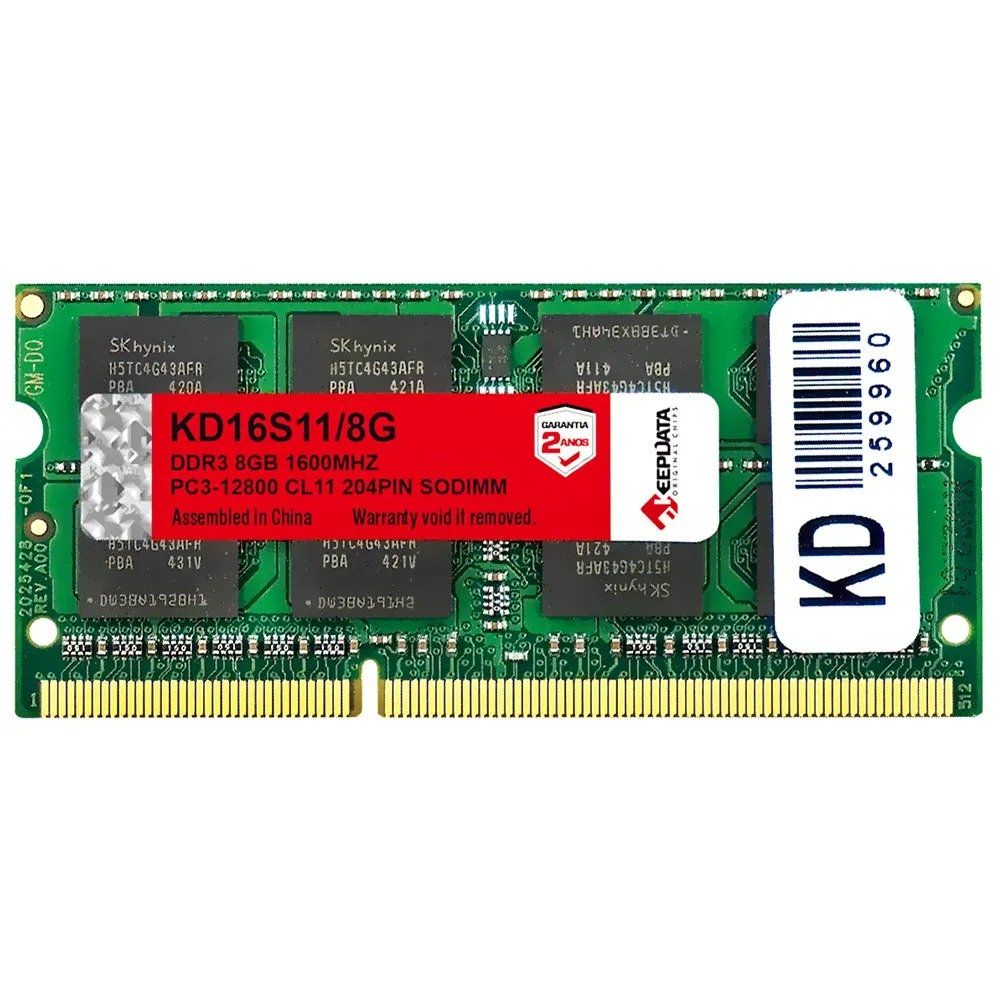 Memoria RAM para Laptop (SO-DIMM) SO-DIMM (260 pines) 8 GB