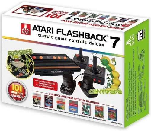 Consola Atari Flashback 7 Classic con 101 juegos y controles inalámbricos