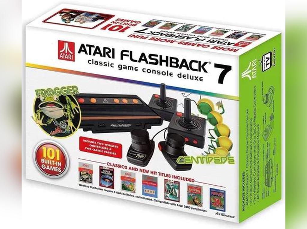 Consola Atari Flashback 7 Classic con 101 juegos y controles inalámbricos