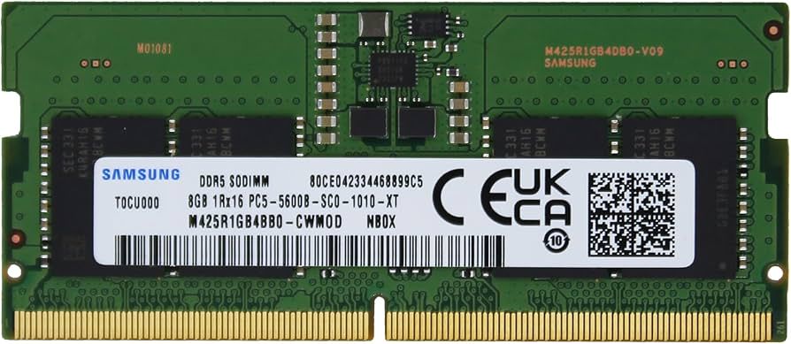 Memoria RAM para Laptop (SO-DIMM) SO-DIMM (260 pines) 8 GB