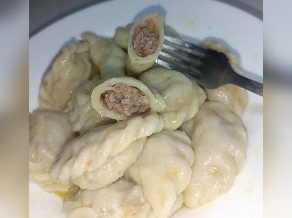 Platos preparados Varenici con carne 