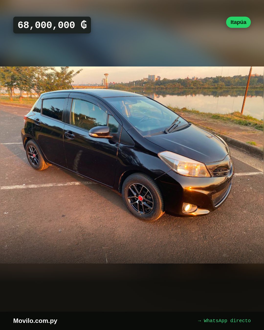 Toyota Vitz 2013 1.3 Automático Cuero Nobuck Sin Uso