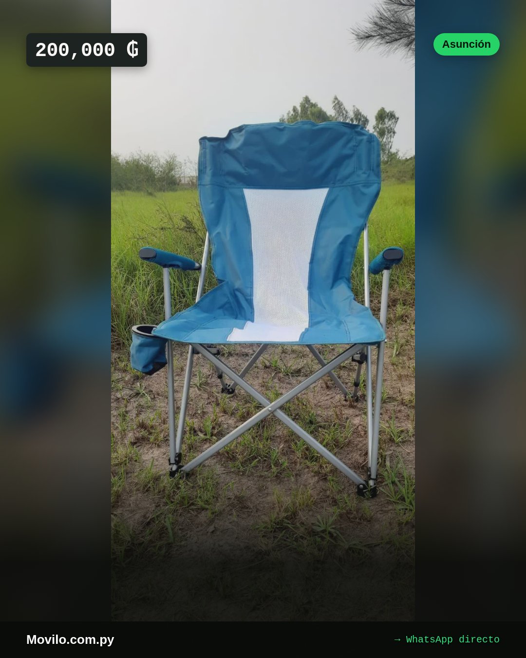 Sillón Camping & Jardín