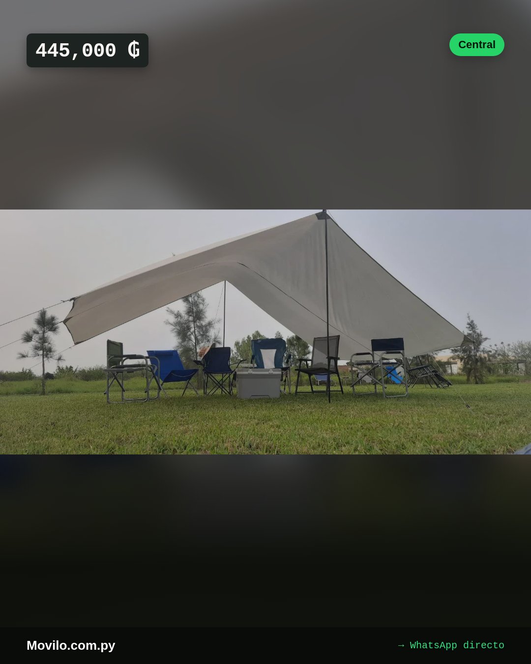 Toldos Canopy 3 modelos