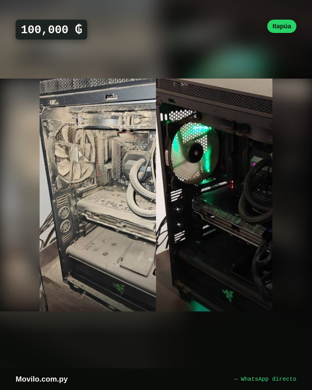 Limpieza y mantenimiento de computadoras | Computer cleaning and maintenance