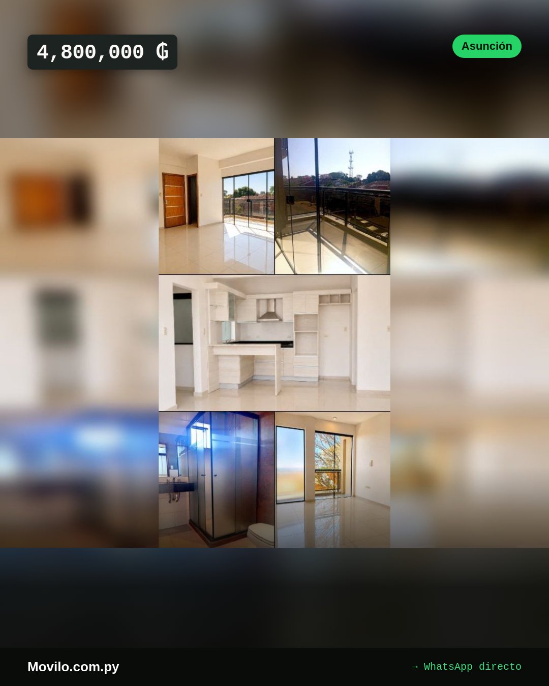 Alquilo Departamento en Barrio Jara de 2 Dormitorios COD 6797 
