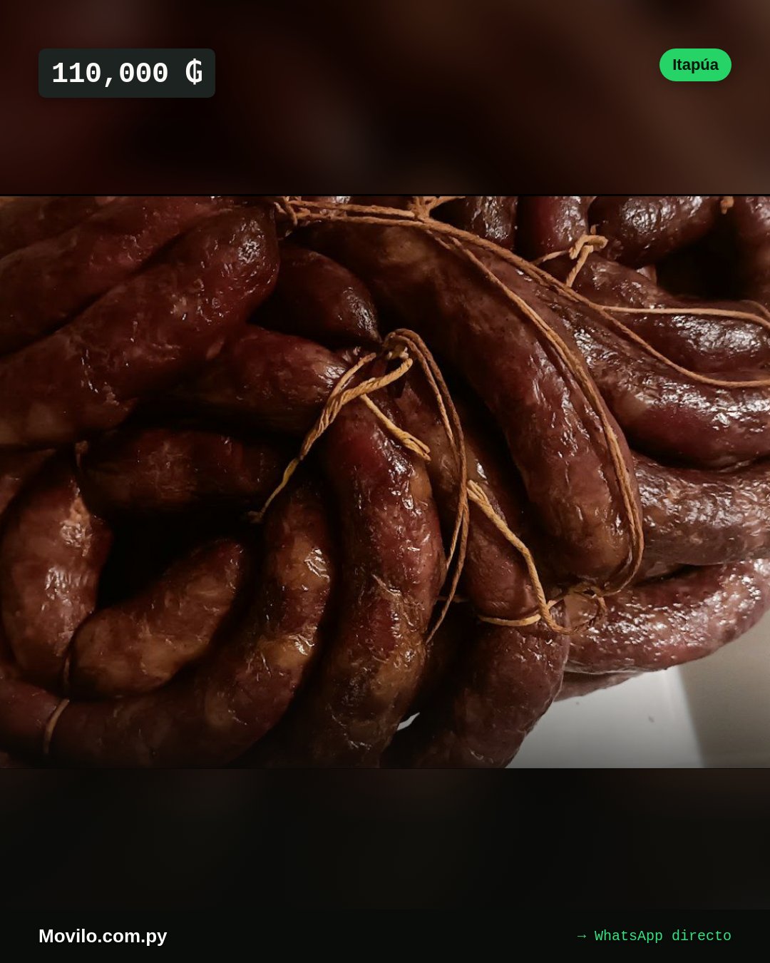 Productos embutidos Chorizo Ucraniano Tradicional