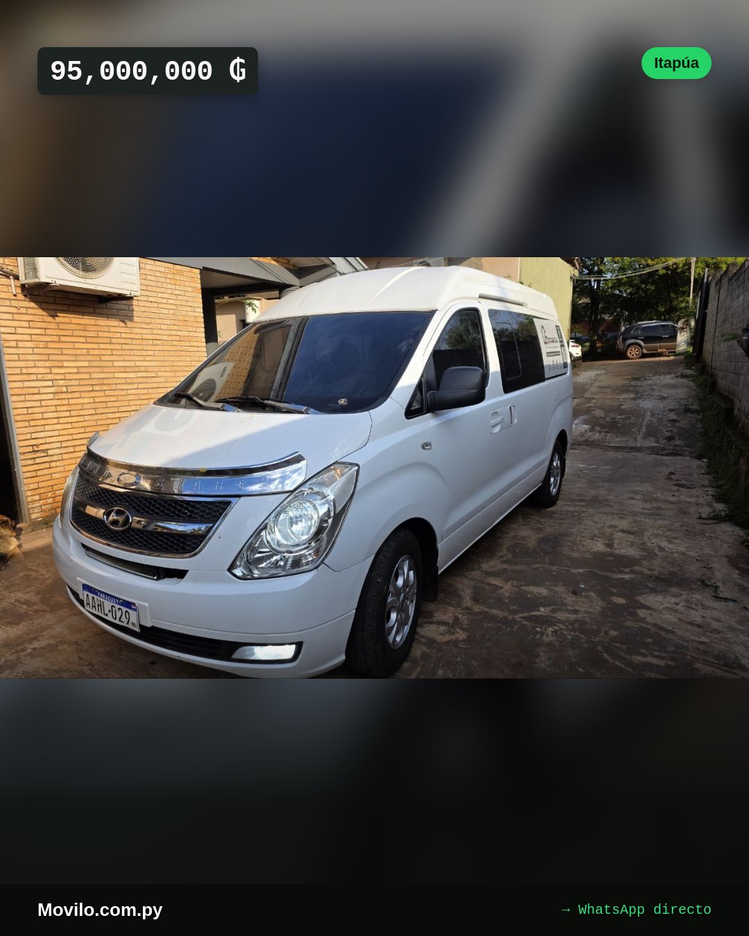 Hyundai Starex (1st gen) 2013 Diésel 2500
