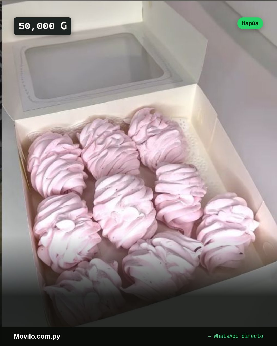 Galletas y dulces Zefir de Fresa