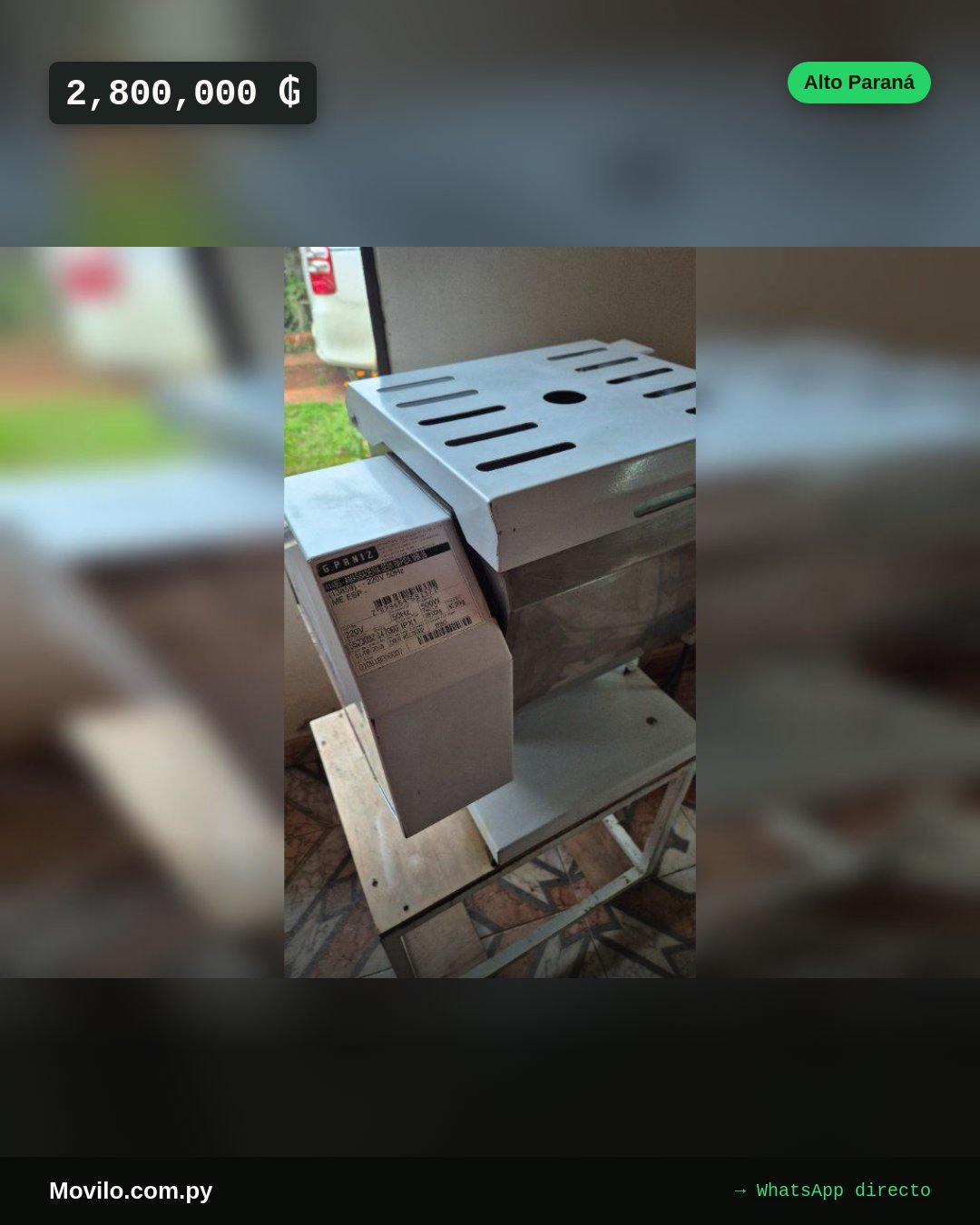 Amasadora Industrial Gastromaq 5 kg (Modelo MBI-05)