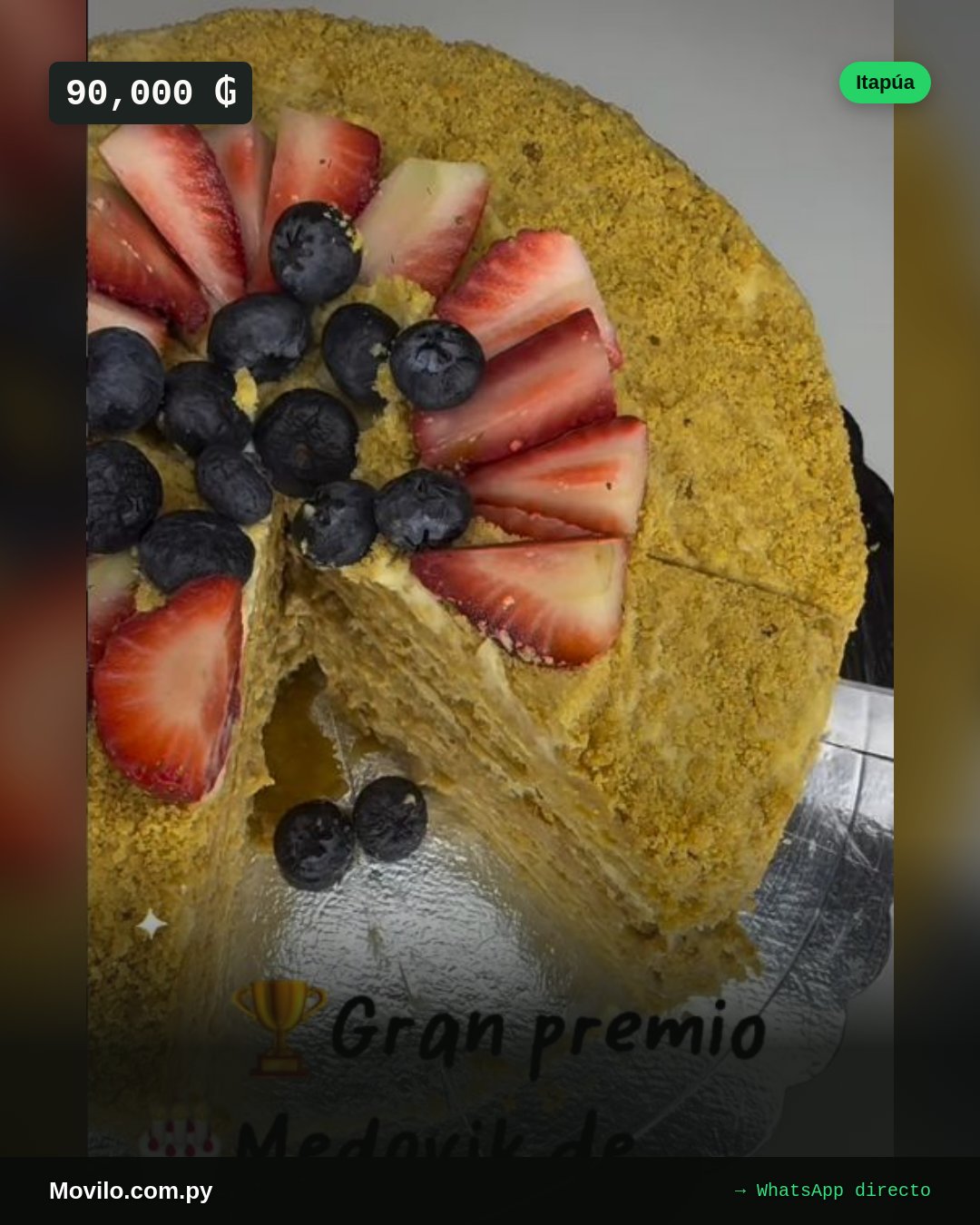 Tartas y pasteles La torta de miel