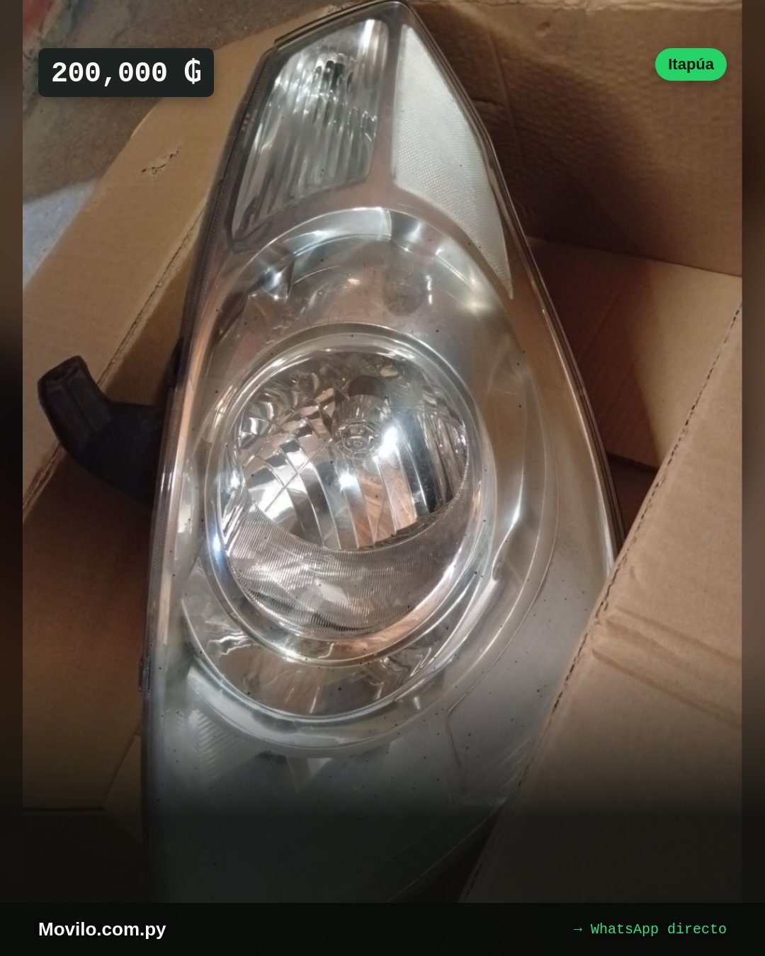 Faro derecho Hyundai Grand Starex 2007-2015