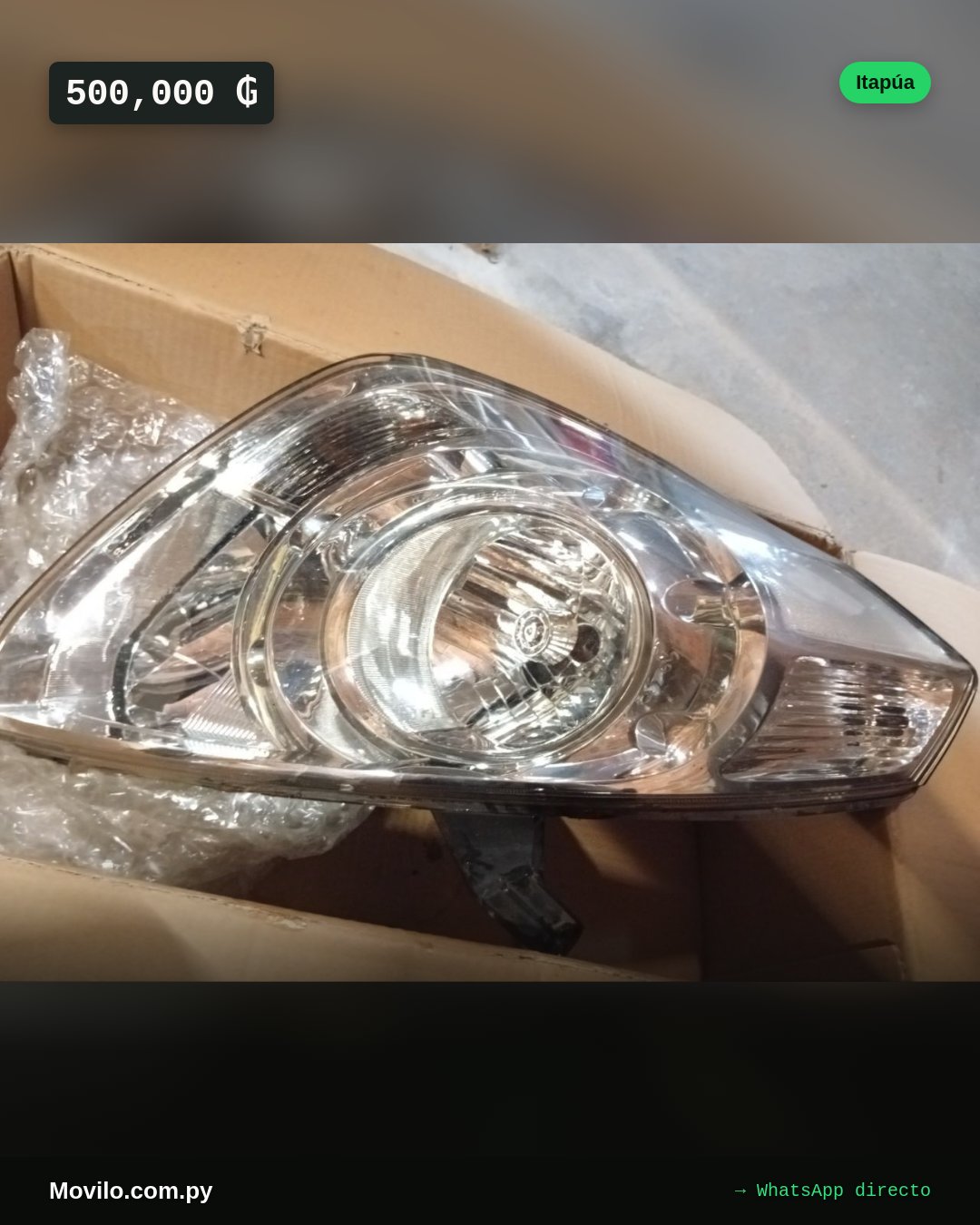 Faro izquierdo Hyundai Grand Starex 2007-2015
