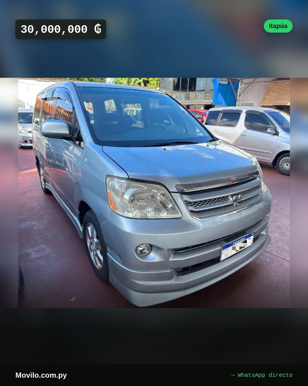 Toyota Noah (2nd gen) 2004 Gasolina