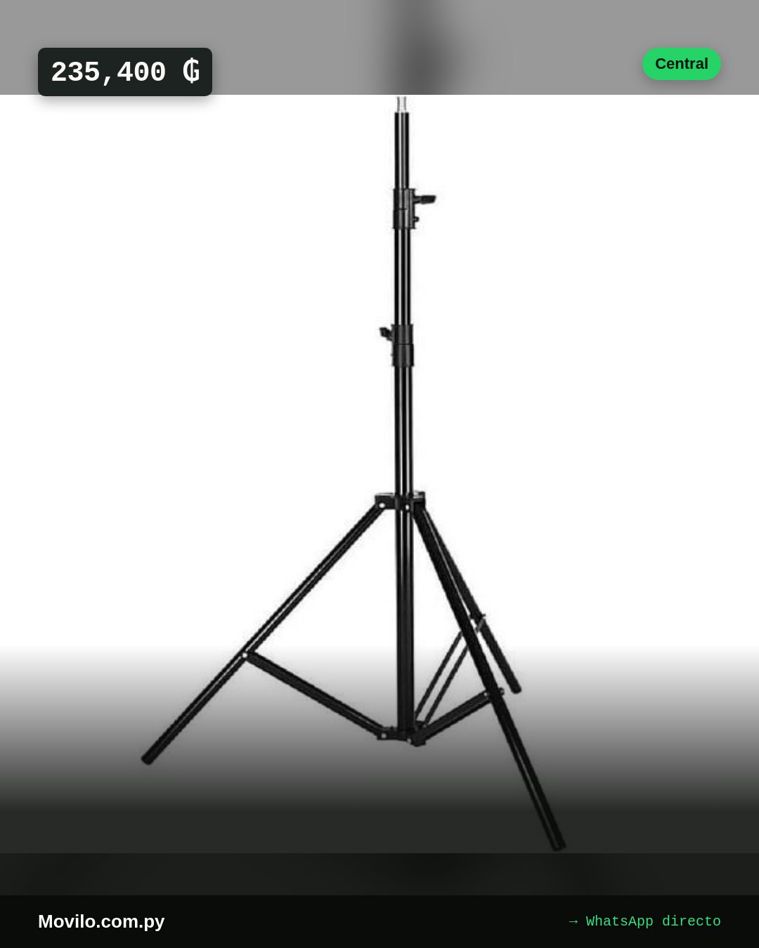 Trípode Godox 303 para estudio 260 cm nuevo y sellado