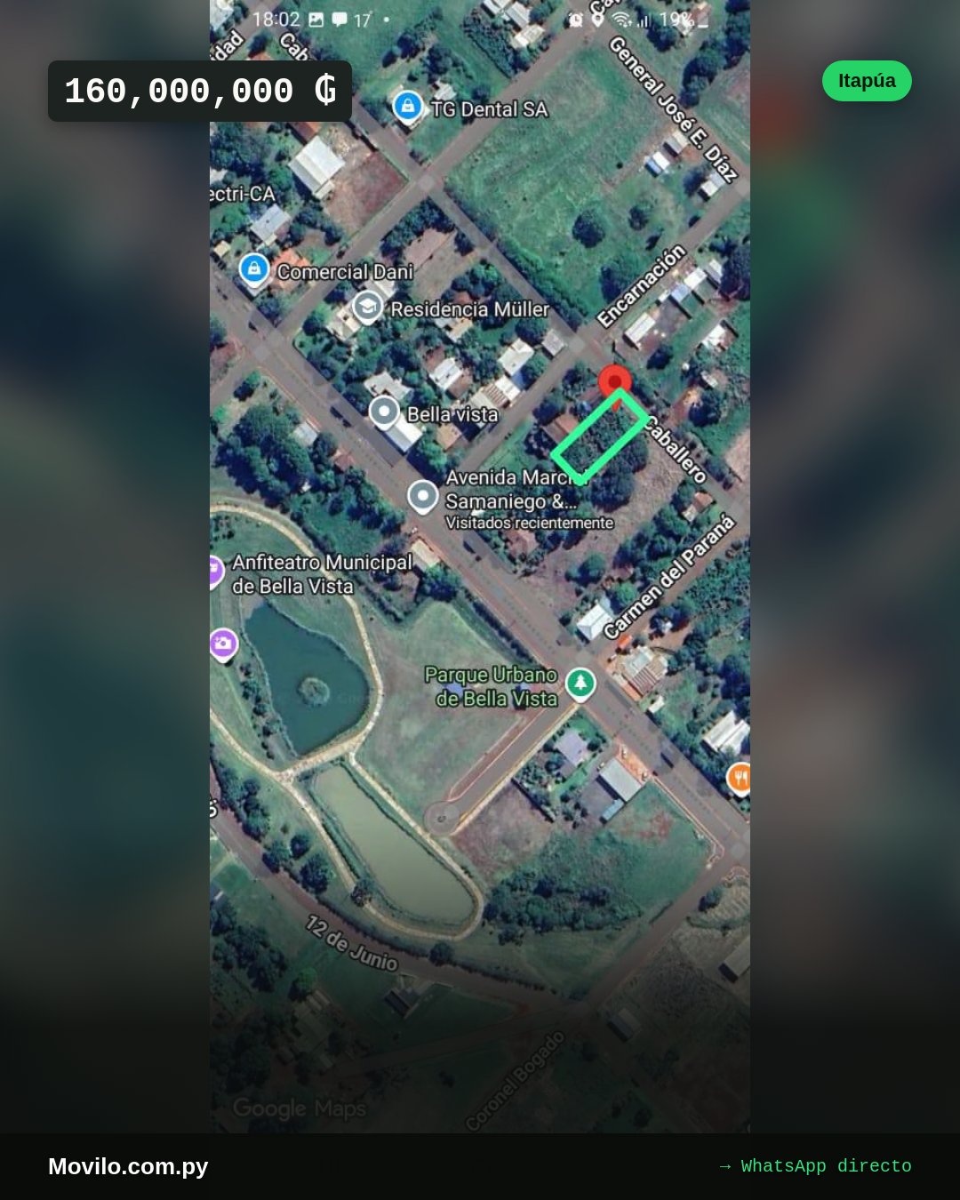 Terreno 551 m2 en Bella Vista Sur, céntrico y con servicios
